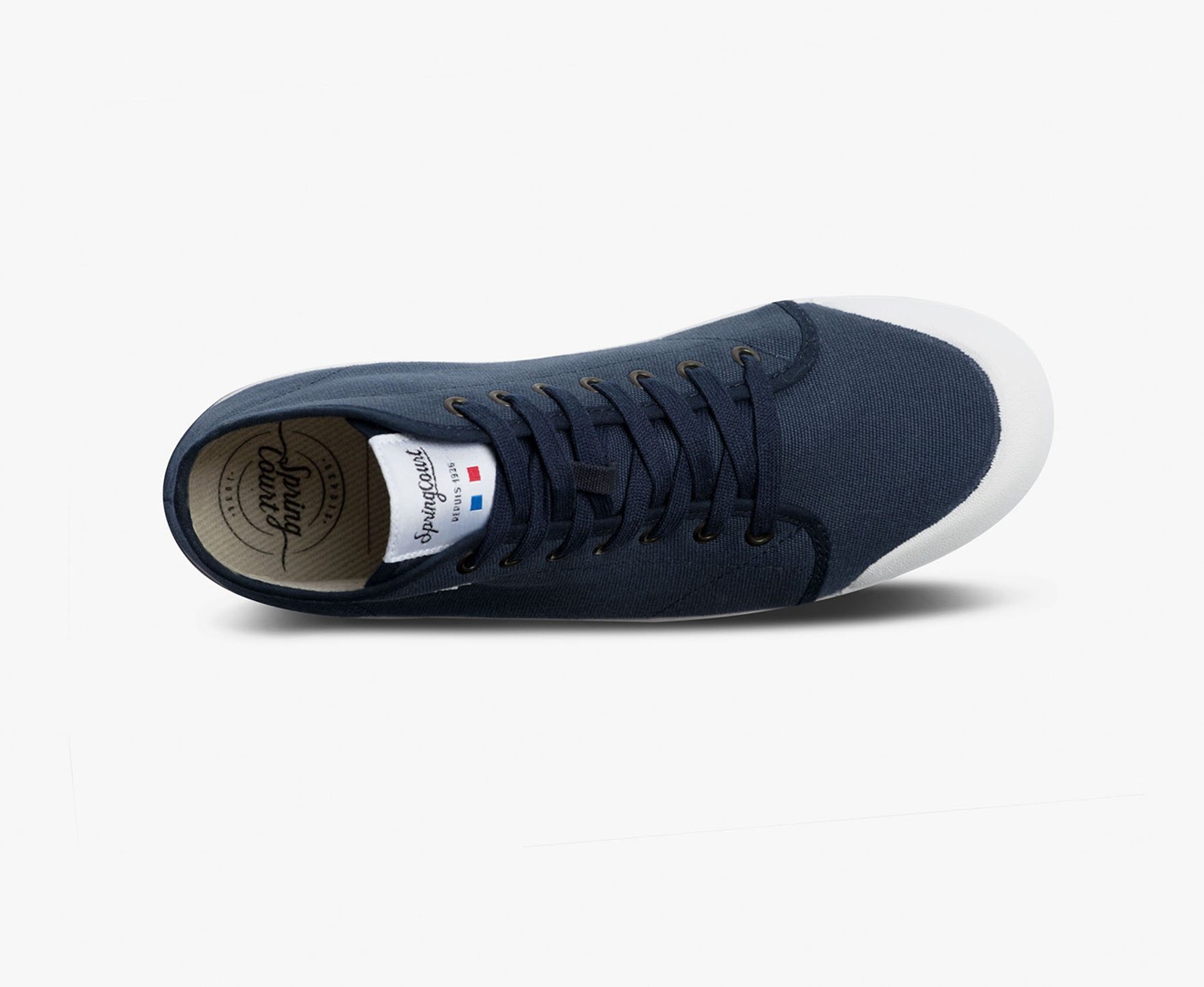 Spring Court B2 CANVAS Men's Trainers Dark Blue | South Africa-10IWFVUYH